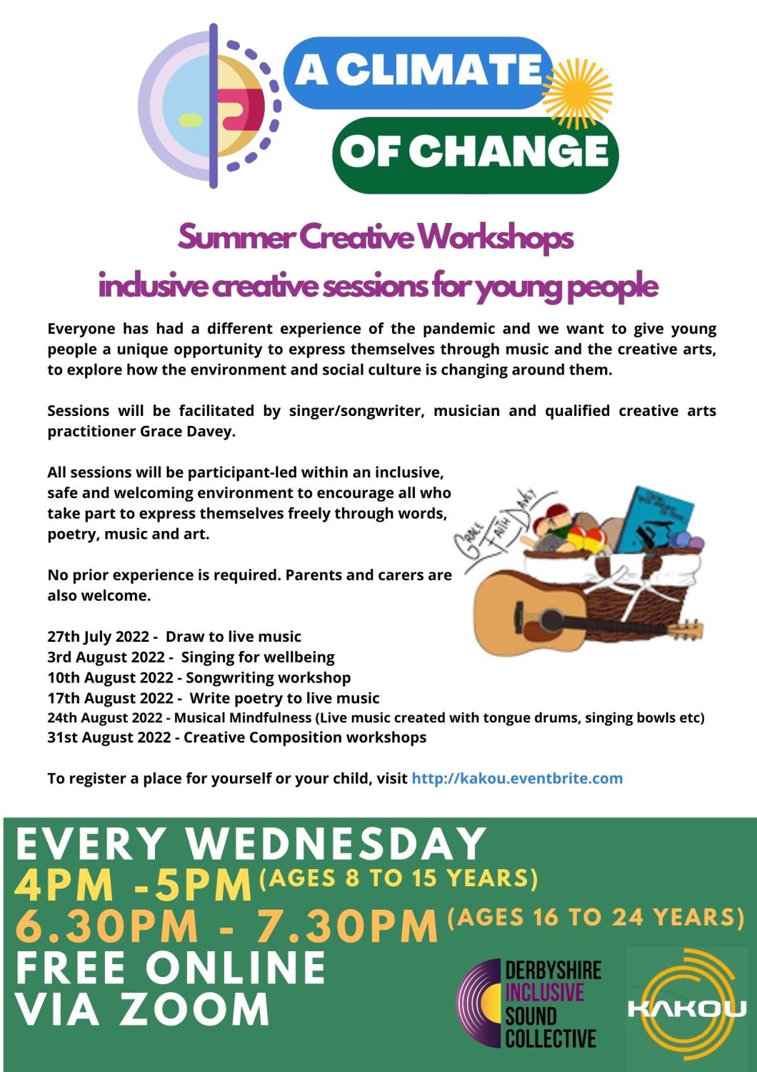 creative summer workshops