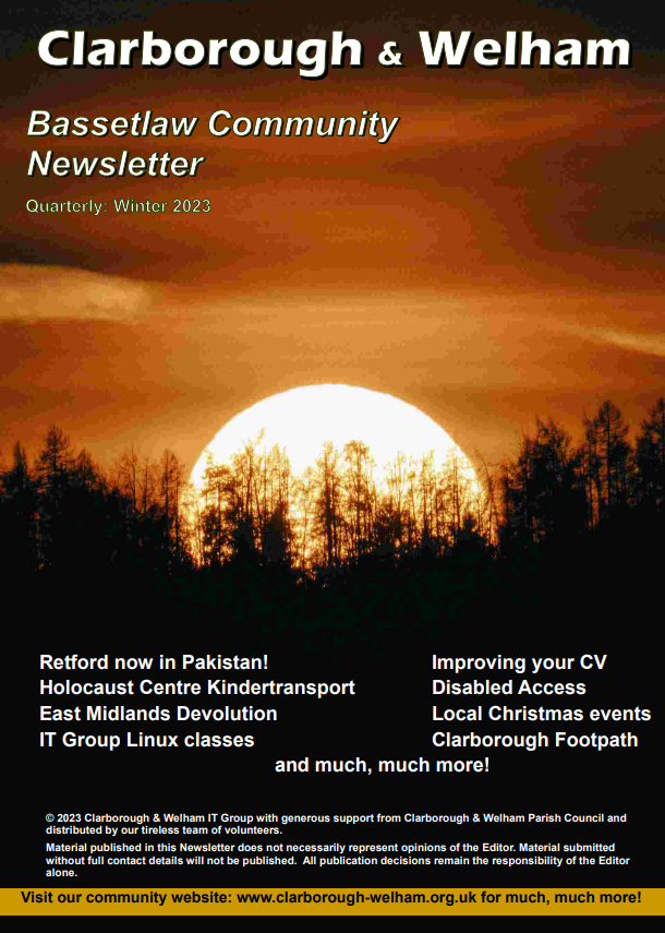 Clarborough &amp; Welham Community Newsletter