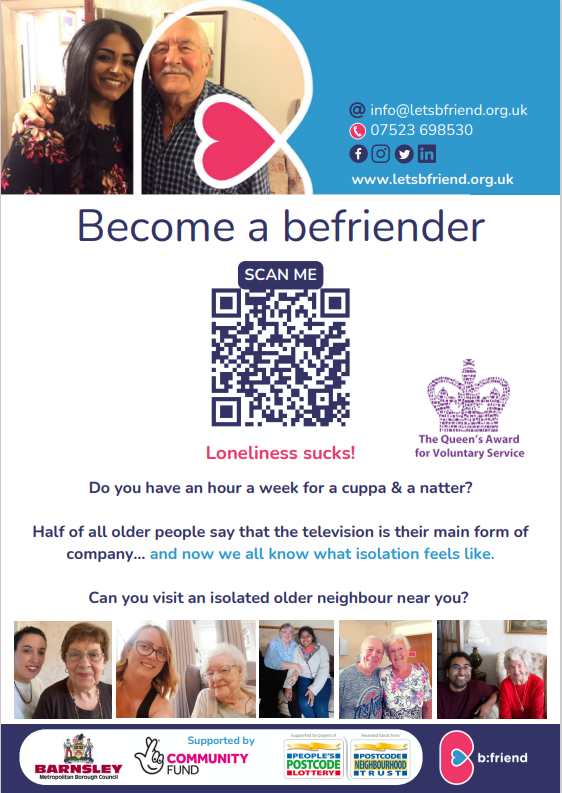 B:friend volunteer opportunity