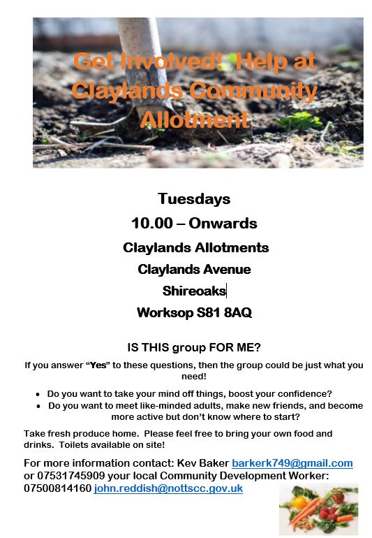 claylands allotments