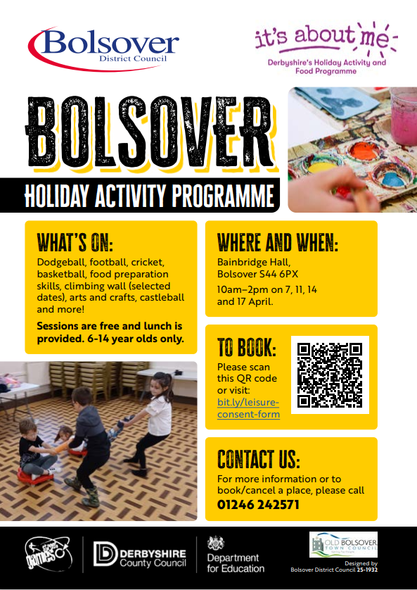 easter holiday - bolsover
