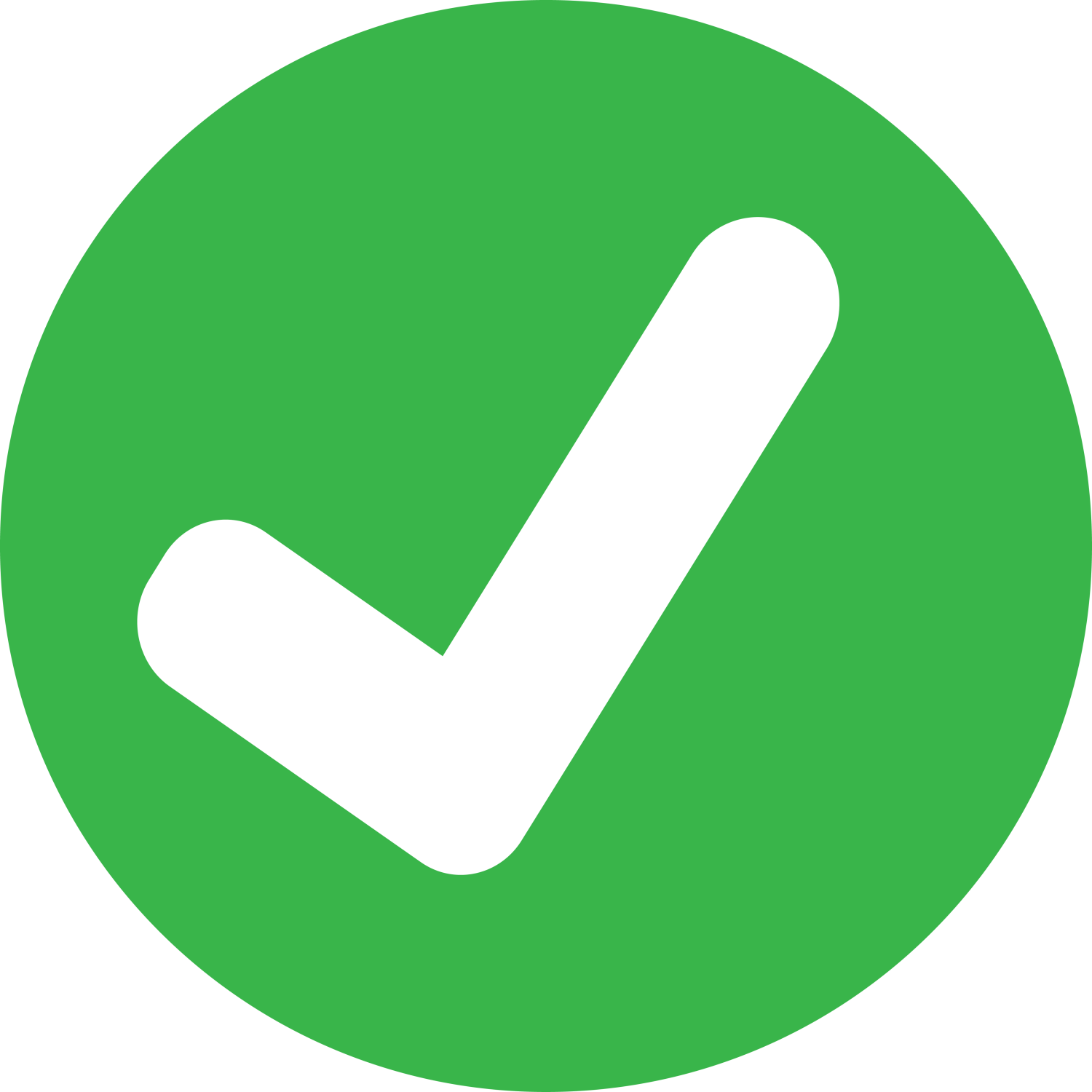 green tick