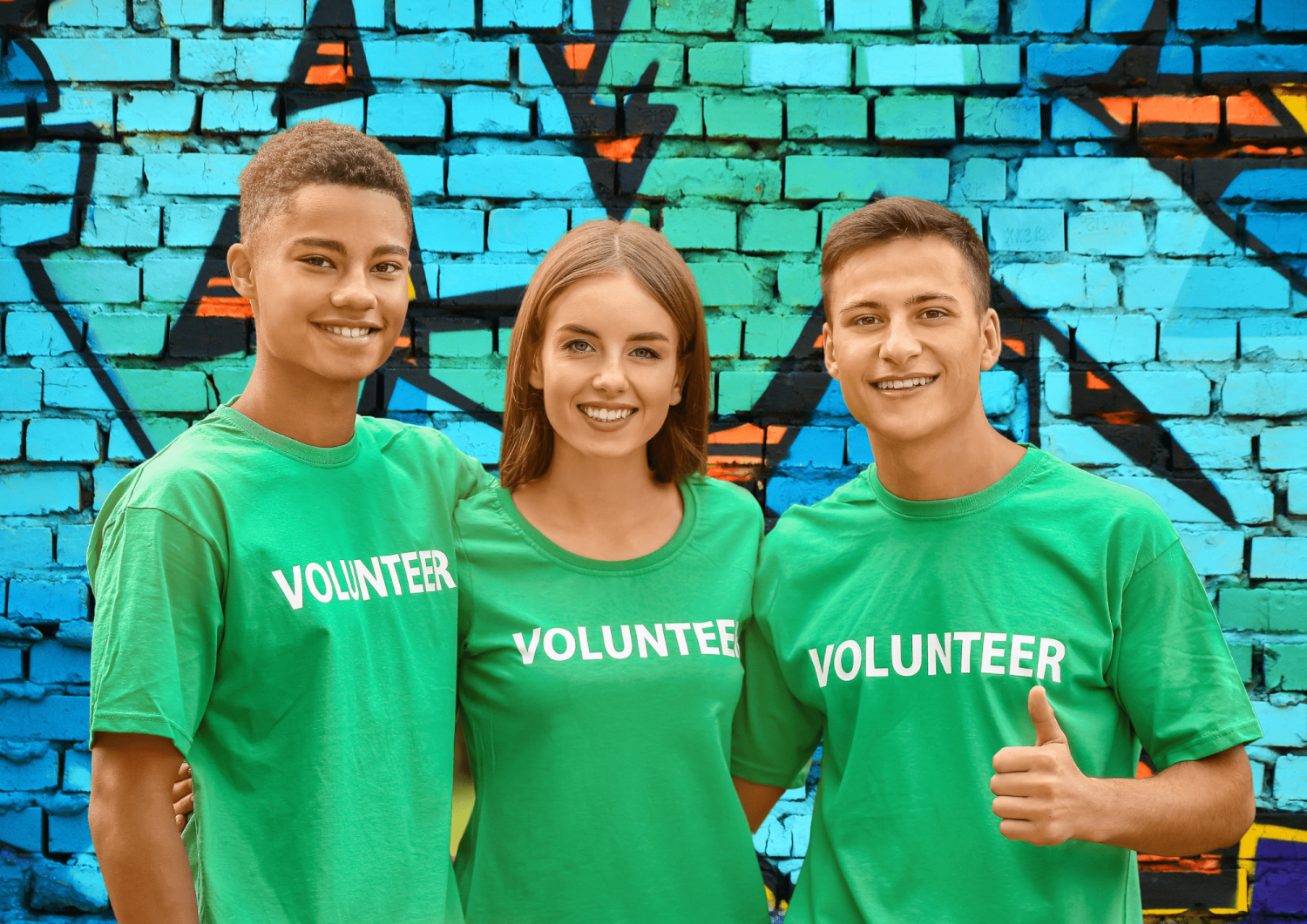 young volunteers