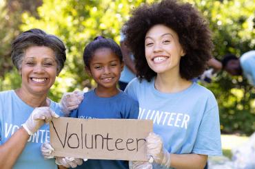 volunteers